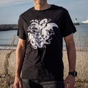 Tee shirt Dragon des mers noir