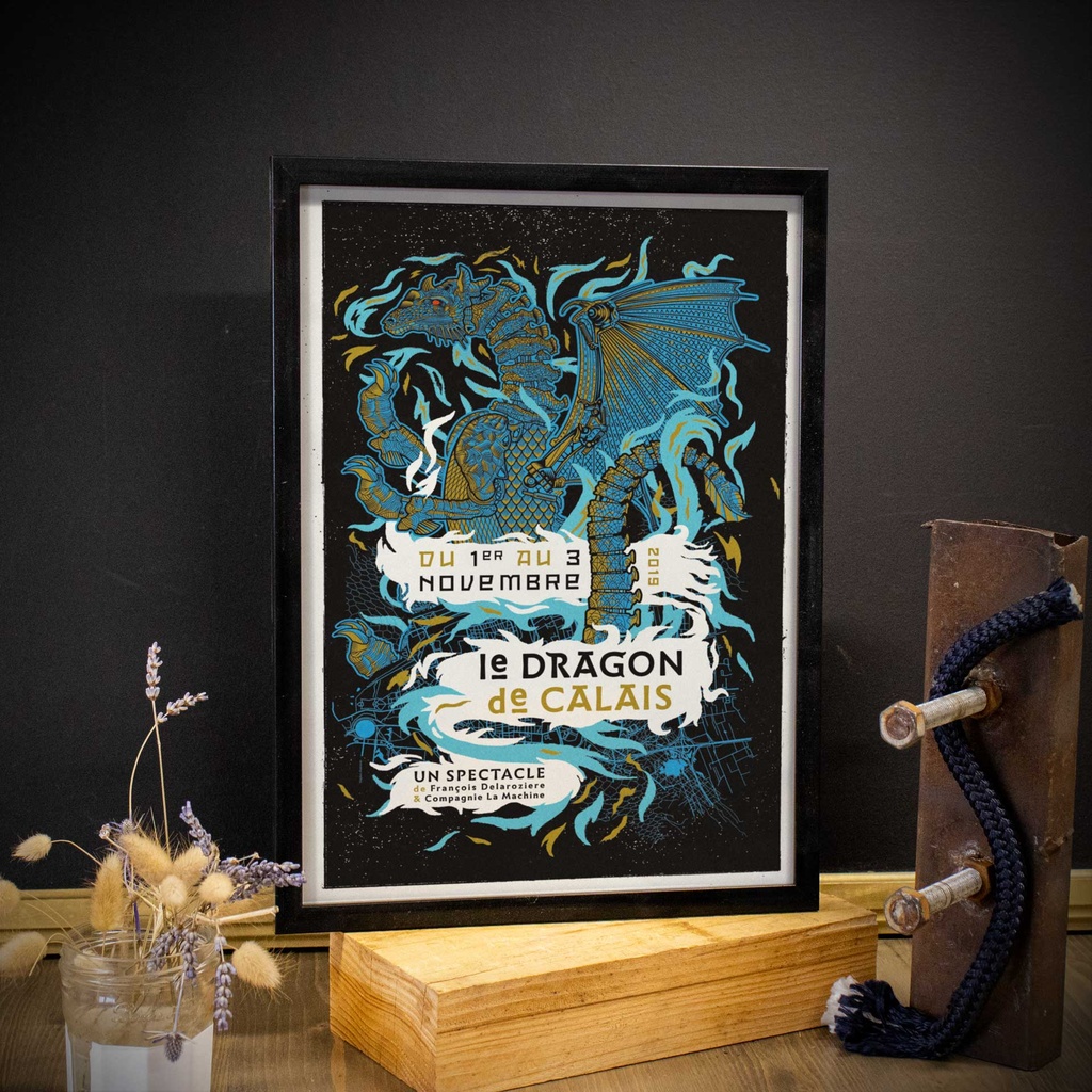 Affiche spectacle dragon