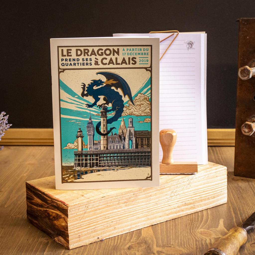 Carnet souple Dragon de Calais A5