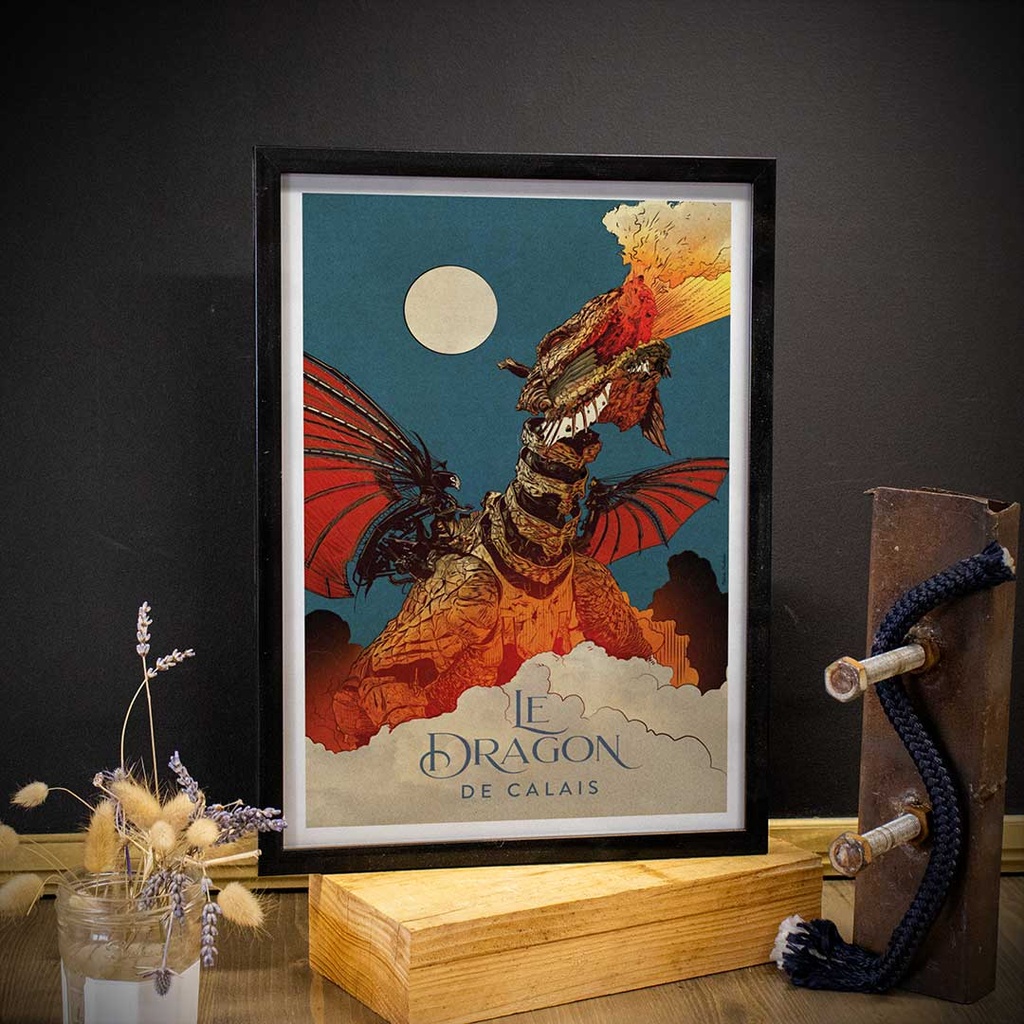 ​​Affiche Dragon de Calais