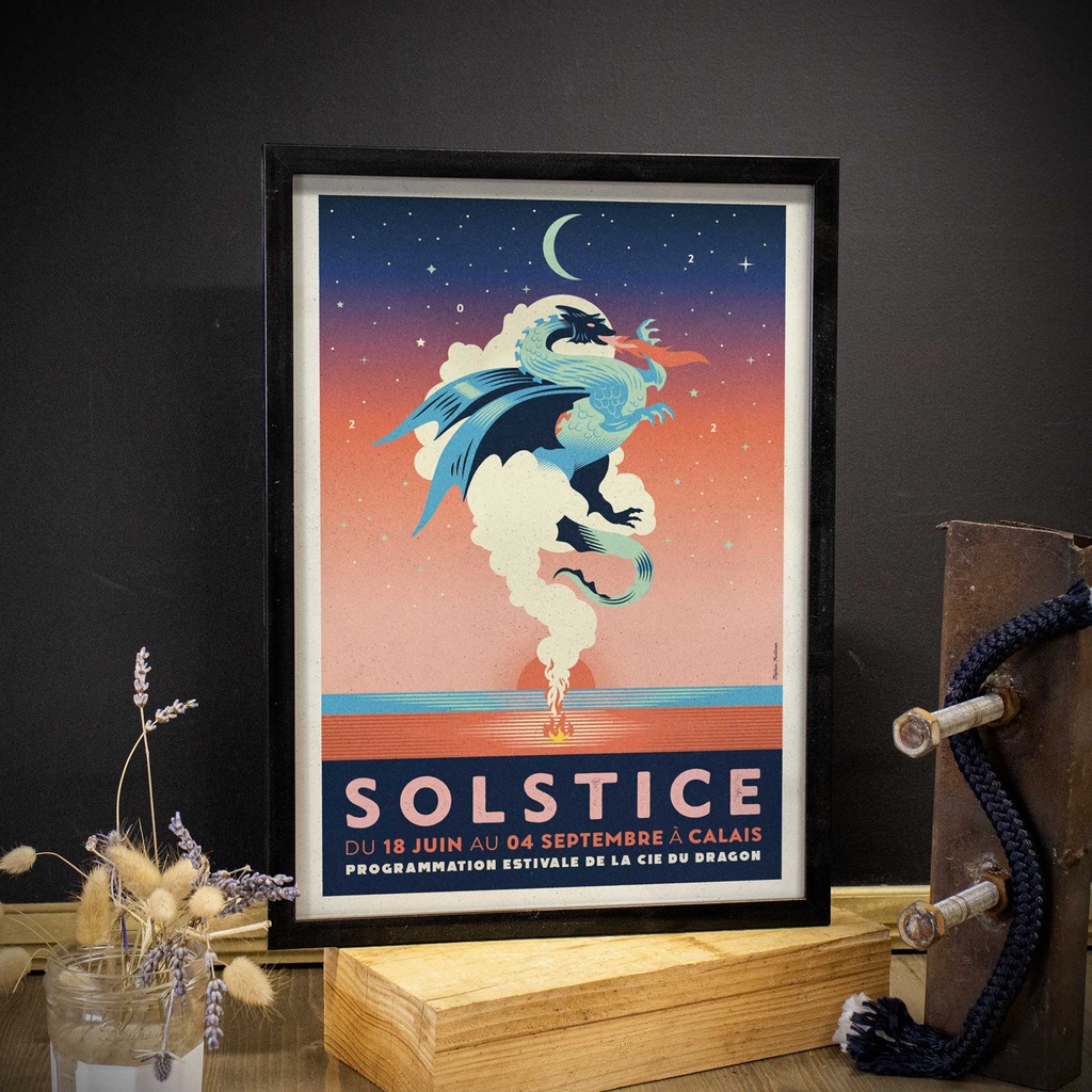 Affiche Été Solstice 